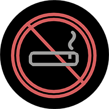  Cigarette in red "don't" sign for youth tobacco, e-cigarettes and vaping fact sheets and resources